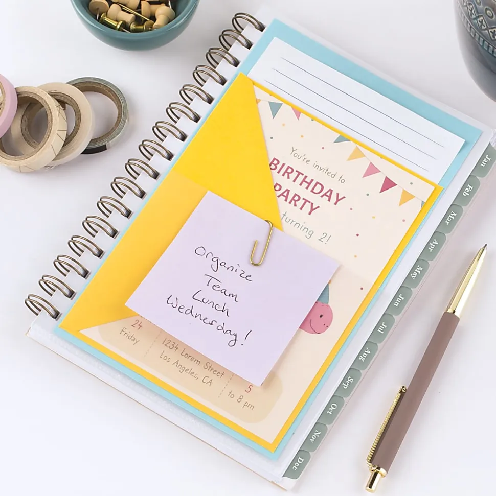 Cambridge® Serene 2026 Weekly Monthly Planner, Small, 5 1/2" x 8 1/2"