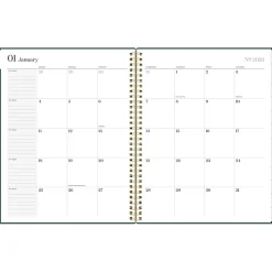 Cambridge® WorkStyle® Classic 2026 Weekly Monthly Planner, Transformative Teal, Large, 8 1/2