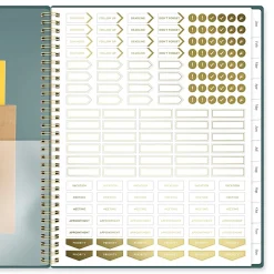 Cambridge® WorkStyle® Classic 2026 Weekly Monthly Planner, Transformative Teal, Large, 8 1/2