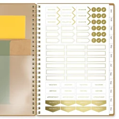 Cambridge® WorkStyle® Focus 2026 Weekly Monthly Planner, Sunbaked Clay, Small, 5 1/2