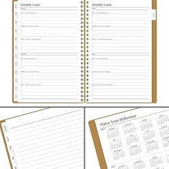 Cambridge® WorkStyle® Focus 2026 Weekly Monthly Planner, Sunbaked Clay, Small, 5 1/2