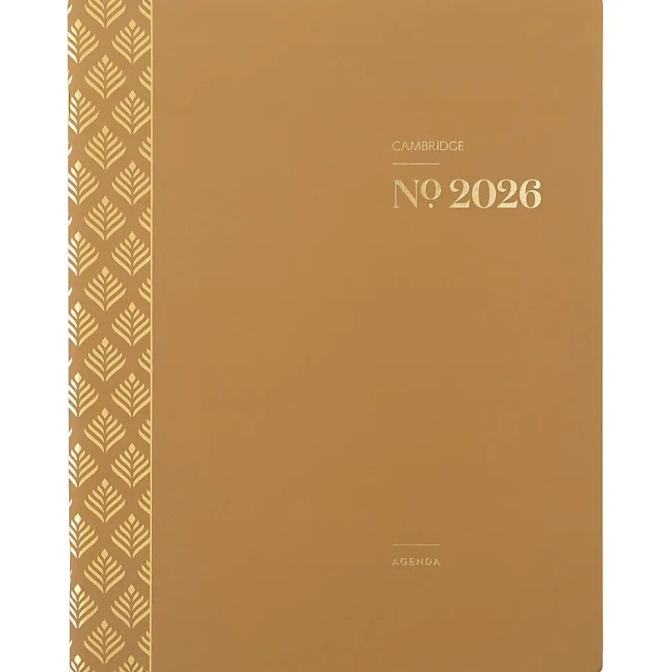 Cambridge® WorkStyle® 2026 Monthly Planner, Sunbaked Clay, Large, 8 1/2" x 11"