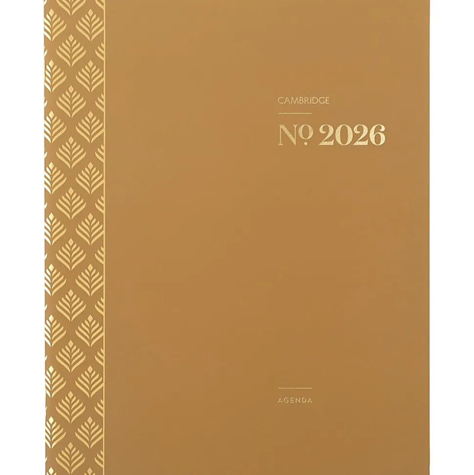Cambridge® WorkStyle® 2026 Monthly Planner, Sunbaked Clay, Large, 8 1/2" x 11"