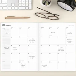 Cambridge® WorkStyle® 2026 Monthly Planner, Sunbaked Clay, Large, 8 1/2