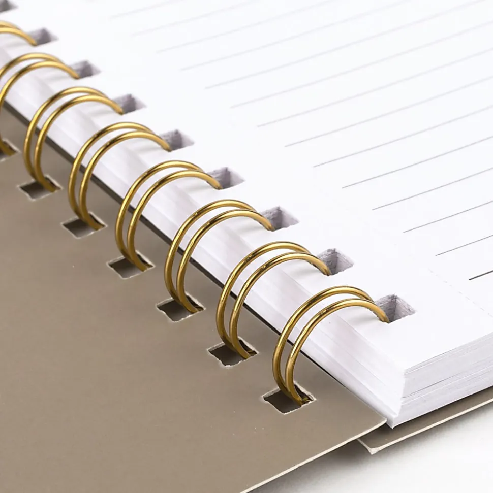 Cambridge® WorkStyle® Notebook, 80 Sheets, Timeless Taupe, Large, 8 1/2" x 11"