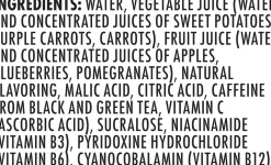 Campbell's V8 +ENERGY Pomegranate Blueberry Energy Drinks, 8 Oz, Case Of 24 Drinks