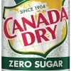 Canada Dry Zero Sugar Ginger Ale, 12 Oz., Case Of 24