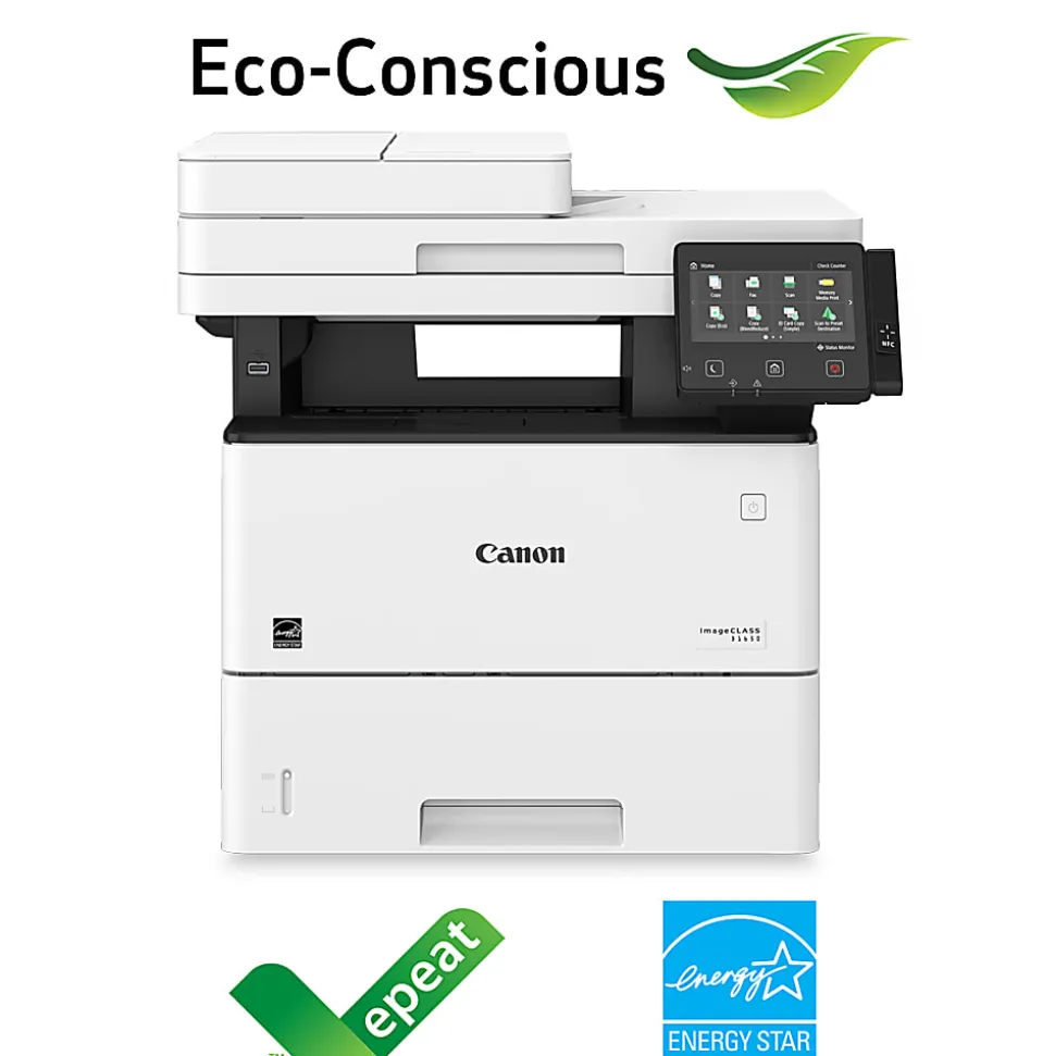 Canon® imageCLASS® D1650 Wireless Laser All-In-One Monochrome Printer
