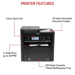 Canon®  imageCLASS MF267dw II Wireless Laser All-In-One Monochrome Printer