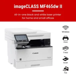 Canon imageCLASS MF465dw II Wireless Duplex Laser Monochrome Printer