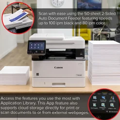 Canon imageCLASS MF465dw Wireless Mobile-Ready Duplex Laser All-In-One Monochrome Printer