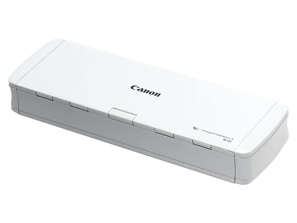 Canon imageFORMULA R10 - Document scanner - Contact Image Sensor (CIS) - Duplex - Legal - 600 dpi - up to 12 ppm (mono)/up to 9 ppm (color)