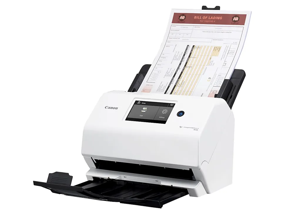 Canon imageFORMULA R50 Office - Document scanner - Contact Image Sensor (CIS) - Duplex - Legal - 600 dpi - 4823C001