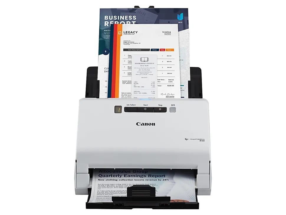 Canon imageFORMULA R40 - Receipt Edition - document scanner - CMOS/CIS - Duplex - A4 - 600 dpi - up to 40 ppm (mono) - 4229C009