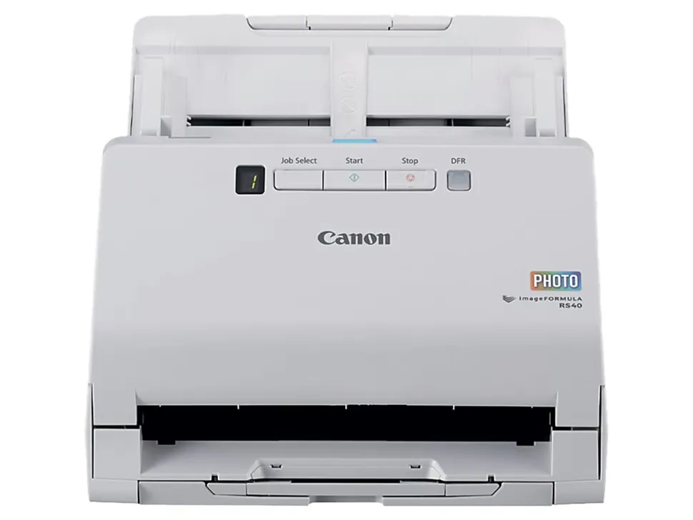 Canon imageFORMULA RS40 - Document scanner - Contact Image Sensor (CIS) - Duplex - Legal - 600 dpi - up to 40 ppm (mono)/up to 30 ppm (color)