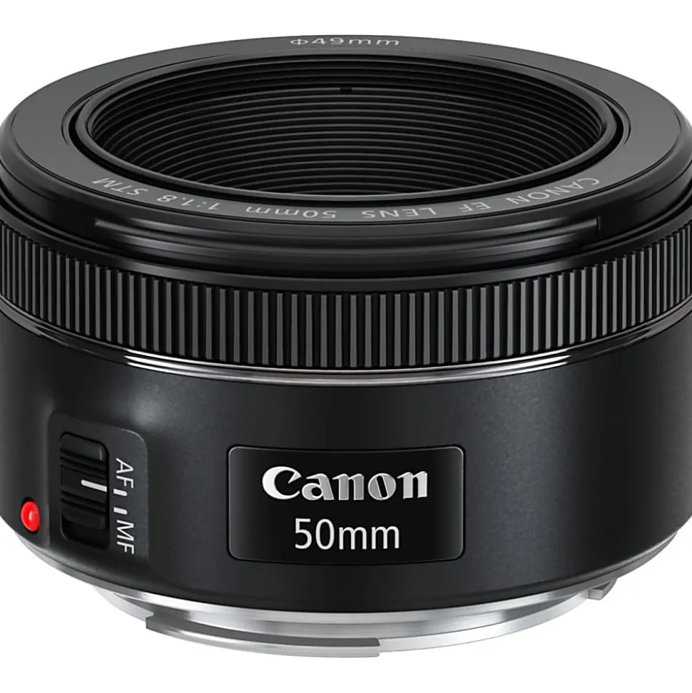 Canon - 50 mmf/1.8 - Fixed Lens for Canon EF - Designed for Digital Camera - 49 mm Attachment - 0.21x Magnification