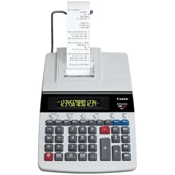 Canon MP41DHIII Printing Calculator, Black/Red