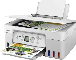 Canon® PIXMA™ G3270 MegaTank Wireless Inkjet All-In-One Color Printer, White