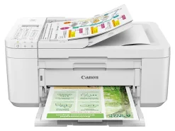 Canon® PIXMA™ TR4720 Wireless Inkjet All-In-One Color Printer, White