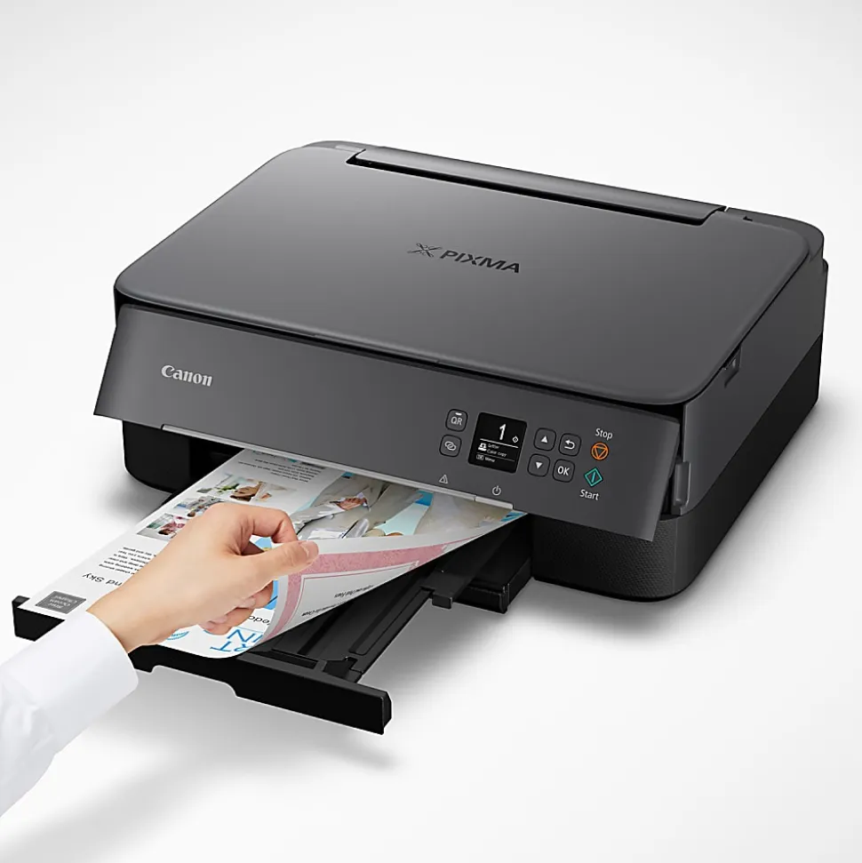 Canon® PIXMA™ TS6420a Wireless All-in-One Color Printer, Black