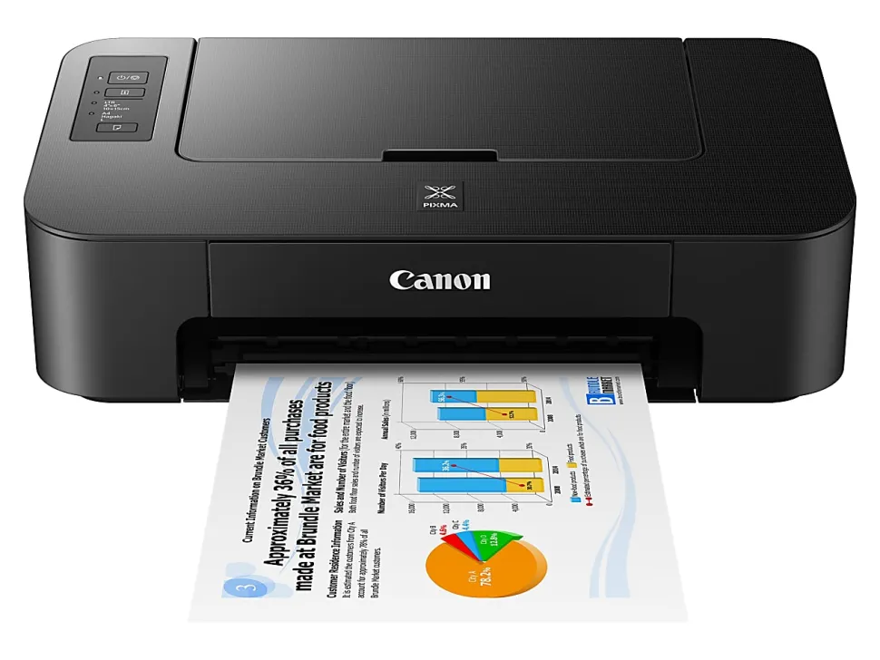Canon® PIXMA™ TS202 Color Inkjet Printer