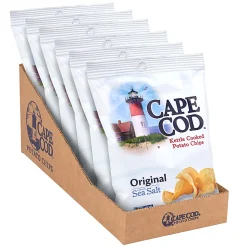 Cape Cod Original Potato Chips, 2.0 Oz, Case Of 6 Bags