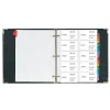 Cardinal® Business Collection Card File Binder, 11 5/8"H x 10 1/2"W x 1 3/4"D, Black