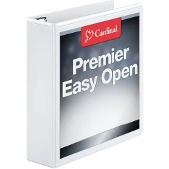 Cardinal® EasyOpen™ ClearVue™ Locking View 3-Ring Binder, 2