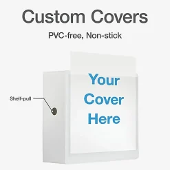 Cardinal® EasyOpen™ ClearVue™ Locking View 3-Ring Binder, 5