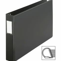 Cardinal® EasyOpen™ Tabloid Reference 3-Ring Binder, 2" Slant Rings, Black