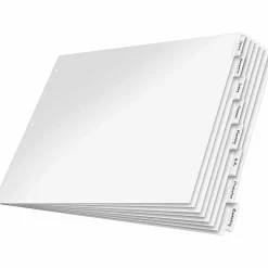 Cardinal® Tabloid Paper Index Dividers, 11