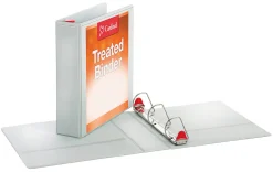 Cardinal Treated ClearVue™ Locking 3-Ring Binder, 2