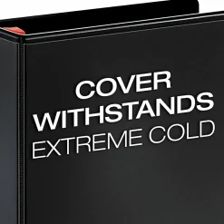Cardinal® XtraLife™ Locking Slant-D® Ring 3-Ring Binder, 1 1/2" D-Rings, Black
