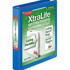 Cardinal® XtraLife™ Locking Slant-D® Ring 3-Ring Binder, 1