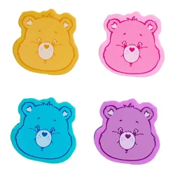 Care Bears Licensed Eraser Set, 1-1/4" x 1-1/4", Set of 4 Erasers