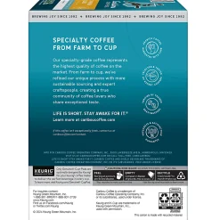 Caribou Coffee® Single-Serve Coffee K-Cup® Pods, Daybreak Morning Blend, Carton Of 24