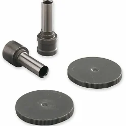 CARL Heavy-duty 2-hole Punch Replacement Kit - 2 Punch Head(s) - 300 Sheet of 20lb Paper - 9/32" Punch Size - Silver