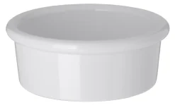 Carlisle Smooth Ramekins, 2.5 Oz, White, Pack Of 48