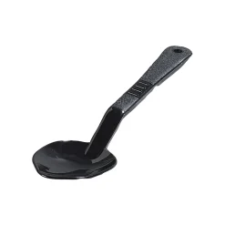 Carlisle Solid High-Heat Serving Spoons, 11"L, Black, Pack Of 12