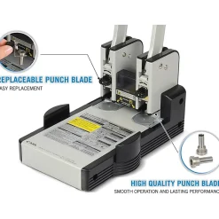 Carl® XHC2100 Heavy-Duty 2-Hole Punch