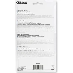 CARSON FlexNeck Plus Fully Adjustable Booklight, Gray, 1