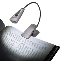 CARSON FlexNeck Plus Fully Adjustable Booklight, Gray, 1
