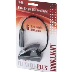 CARSON FlexNeck Plus Fully Adjustable Booklight, Gray, 1