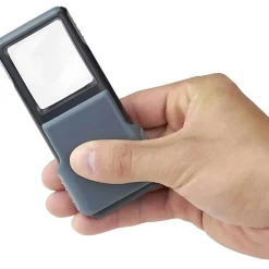 CARSON MiniBrite Pocket LED Magnifier, 5x