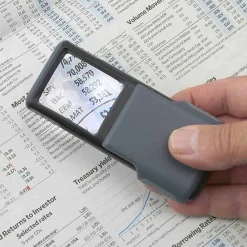 CARSON MiniBrite Pocket LED Magnifier, 5x