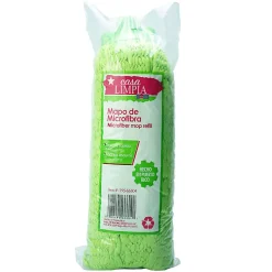 Casa Limpia Microfiber Mop Head, Green, Total Qty 1