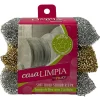 Casa Limpia Soft Fiber Sponges, 3" x 4-1/2", Set Of 3 Sponges