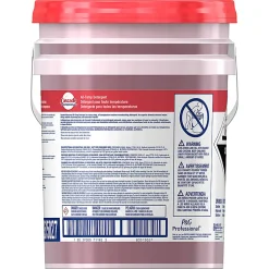 Cascade Professional All-Temperature Rinse Aid Detergent, Closed Loop, 5 Gallon, Red