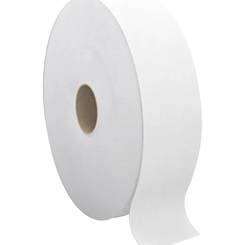 Cascades PRO Perform® 100% Recycled Jumbo Toilet Paper, Pack Of 6 Rolls, for Tandem® JRT Dispensers