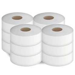 Cascades PRO Select® Jumbo Bath Tissue, Septic Safe, 2-Ply, White, 3.3" x 750 ft, 12/Carton